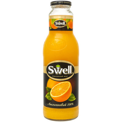 Сок Swell апельсиновый с мякотью, 750мл