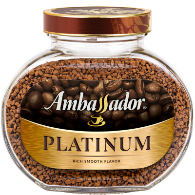 Кофе Ambassador Platinum растворимый, 95г