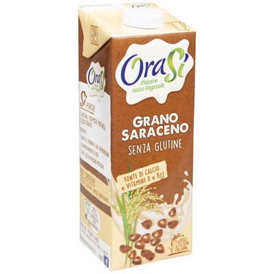 Напиток гречнево-рисовый OraSi Grano Saraceno e Riso, 1л