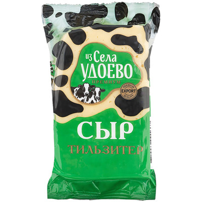 Сыр Из Села Удоево Тильзитер 45%, 200г