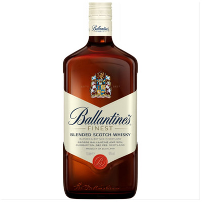 Виски Ballantine Finest 40% + стакан, 700мл