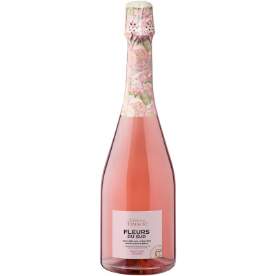 Вино Chateau Tamagne Флерс Де Суд игристое розовое полусухое, 0.75л
