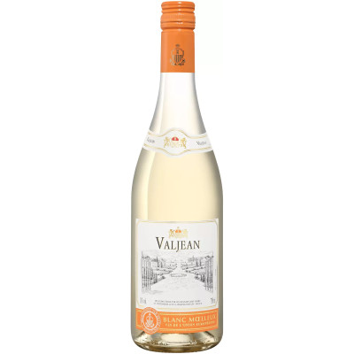 Вино сортовое ординарное Valjean белое полусладкое 11%, 750мл