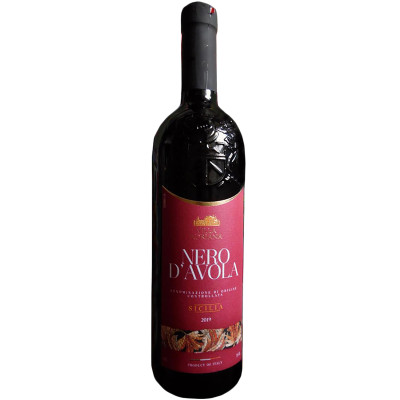 Вино Villa Adriana Неро д'Авола красное сухое 13%, 750мл