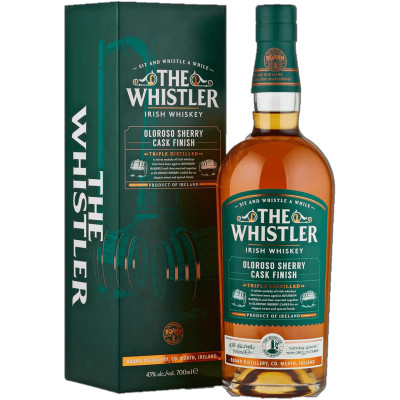 Виски The Whistler Oloroso Sherry Cask Finish ирландский купажированный 43% в п/у, 700мл