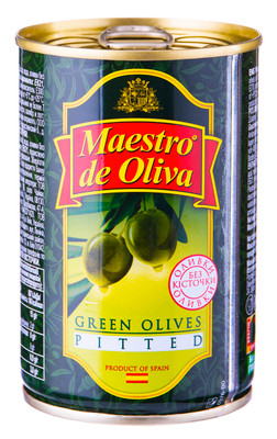 Оливки Maestro de Oliva без косточки, 300г