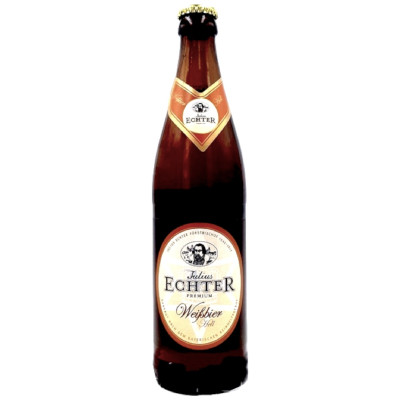 Пиво Julius Echter Premium Weissbier Hell светлое пастеризованное пшеничное 5,3%, 500мл