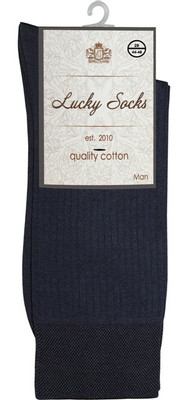 Носки мужские Lucky Socks синие р.29 HMБ-0077
