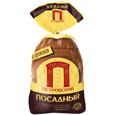 Хлеб Петровский Посадный, 600г