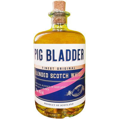 Виски Pig Bladder купажированный 40%, 700мл