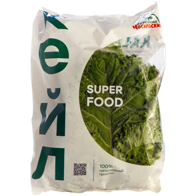 Салат Кейл листовой зеленый упаковка, 125г