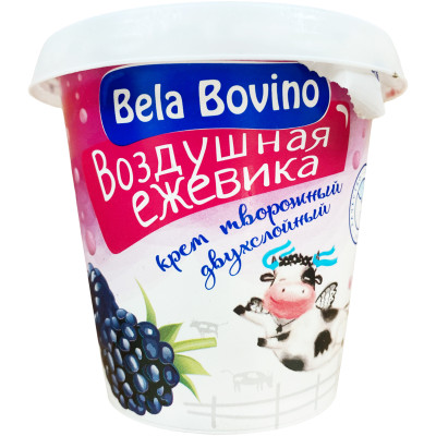 Десерт творожный Bela Bovino ежевика 3%, 135г