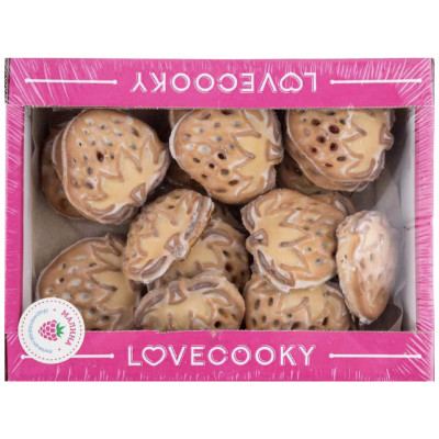 Печенье Lovecooky с мармеладной начинкой со вкусом малина, 750г