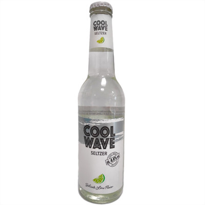 Напиток слабоалкогольный Cool Wave Зельтер Лайм газированный 4.4%, 330мл