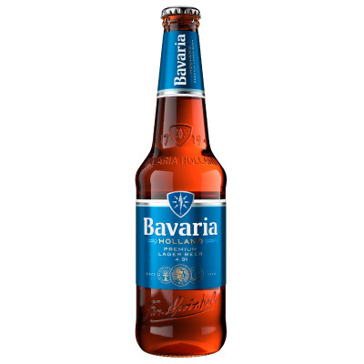 Пиво Bavaria Premium светлое фильтрованное, 450мл