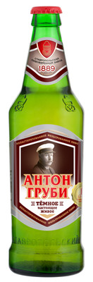Пиво Антон Груби тёмное 4.7%, 500мл