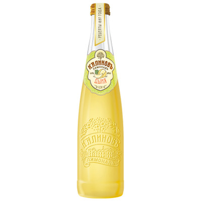 Напиток Калиновъ Лимонадъ Винтажный Дыня безалкогольный сильногазированный, 500 мл