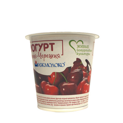 Йогурт Ижмолоко вишня-черешня 3.5%, 150г