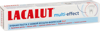 Зубная паста Lacalut Мульти эффект 5в1, 75мл