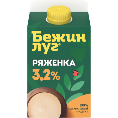 Ряженка Бежин Луг 3.2%, 450мл