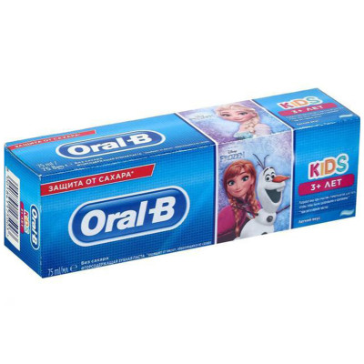 Зубная паста Oral-B Kids Дисней Мягкий вкус, 75мл