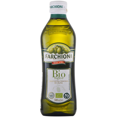 Масло оливковое Farchioni Biologico сверхчистое, 500мл
