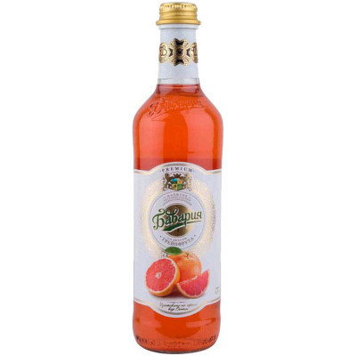 Напиток безалкогольный Bavaria со вкусом грейпфрута сильногазированный, 500мл