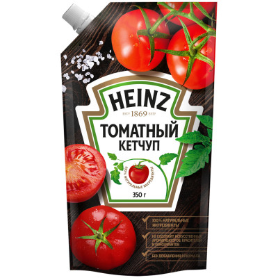 Кетчуп Heinz Томатный, 350г