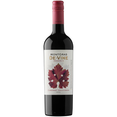 Вино MontGras Reserva Каберне Совиньон красное сухое 13.5%, 750мл