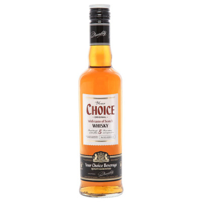 Виски Your Choice 5 со вкусом шотландского виски 40%, 700мл