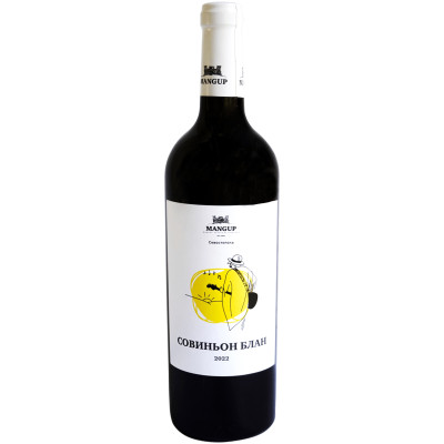 Вино Mangup Sauvignon Blanc белое сухое 13.5%, 750мл