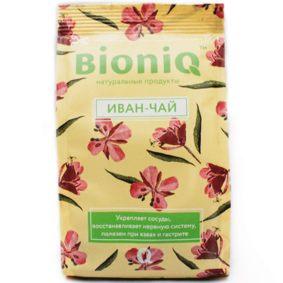 Напиток чайный BioniQ Иван-чай листовой, 35г