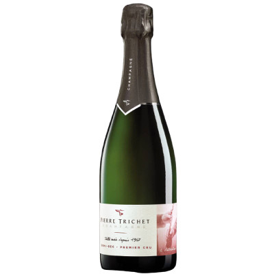 Вино игристое Pierre Trichet l'Authentique Demi-Sec 1er Cru Champagne AOC белое полусухое 12%, 750мл
