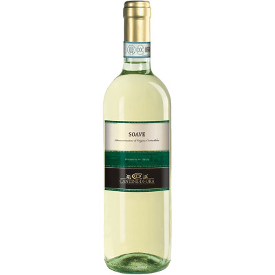 Вино Soave белое сухое, 750мл