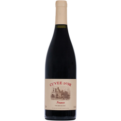 Вино Cuvee D'Or красное сухое 10-12%, 750мл