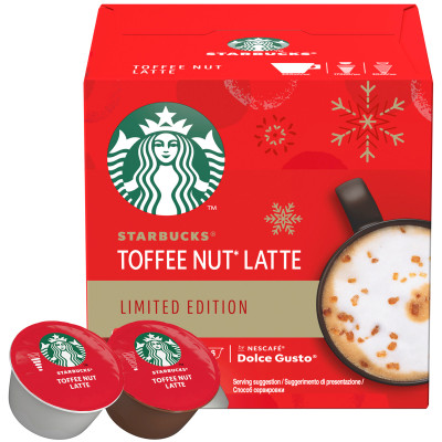 Кофе Starbucks Toffee Nut Latte молотый с орехово-ирисным ароматом, 6x21.3г