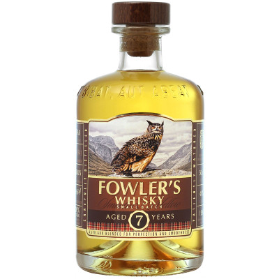 Виски Fowler's зерновой 7 лет 40%, 500мл