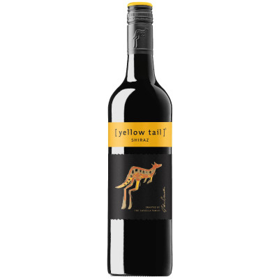 Вино Yellow Tail Shiraz красное полусухое 13.5%, 750мл
