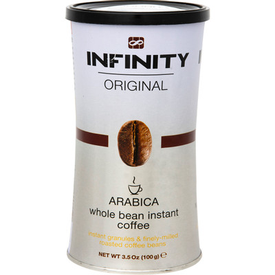 Кофе Infinity Original растворимый с добавлением молотого, 100г