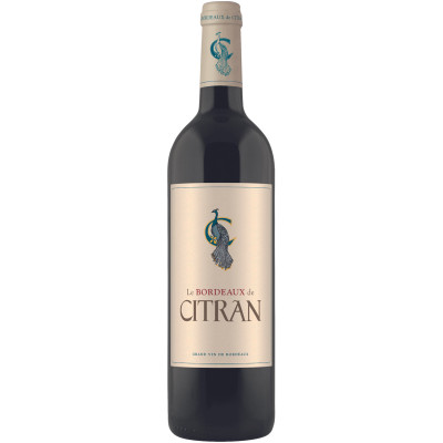 Вино Chateau Citran Le Bordeaux de Citran красное сухое 13%, 750мл