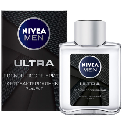 Лосьон Nivea  Men Ultra после бритья, 100мл