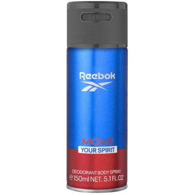 Дезодорант Reebok Move Your Spirit спрей для тела для мужчин, 150мл