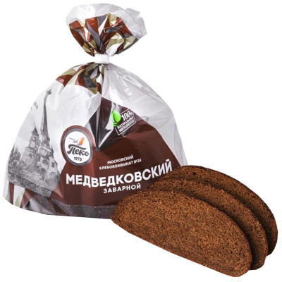 Хлеб Пеко Медведковский пшеничный злаковый нарезка, 300г