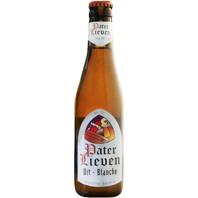 Пивной напиток Pater Lieven Wit  светлый непастеризованный нефильтрованный неосветленный, 330мл