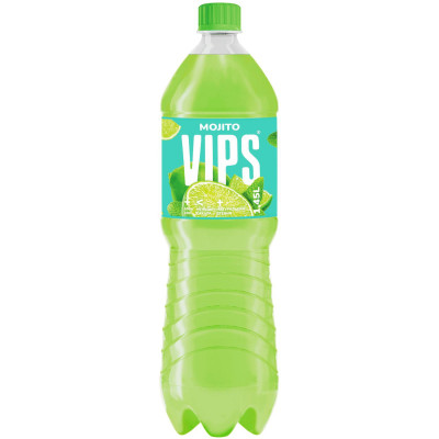 Напиток Vips Мохито безалкогольный сильногазированный, 1.45л