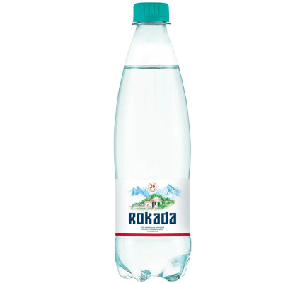 Вода Rokada Нагутская-26 минеральная природная лечебно-столовая питьевая газированная, 500мл