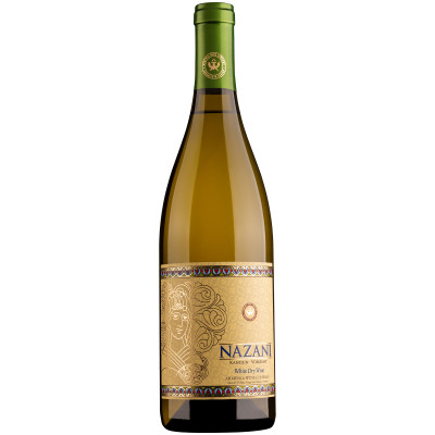 Вино Nazani ординарное белое сухое, 750мл