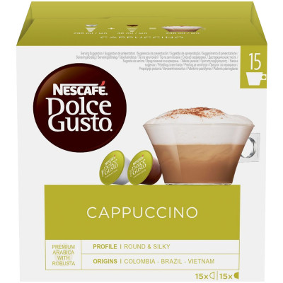Кофе в капсулах Nescafé Dolce Gusto Magnum Капучино, 30x33.3
