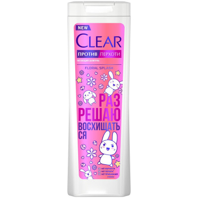 Шампунь Clear Vita Abe Floral Splash для нормальных волос, 380мл
