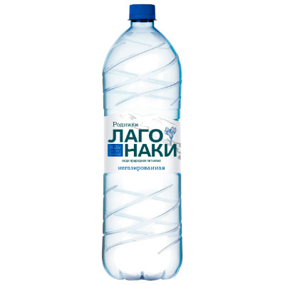 Вода Родники Лаго-Наки природная негазированная, 1.5л